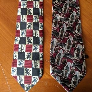 Set of 2 J. Garcia Ties